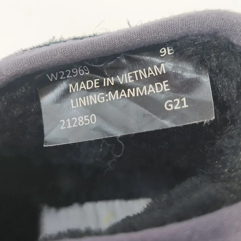 Cole Haan Generation Zerogrand Black Suede Pull On Boots Women Size 9B Casual